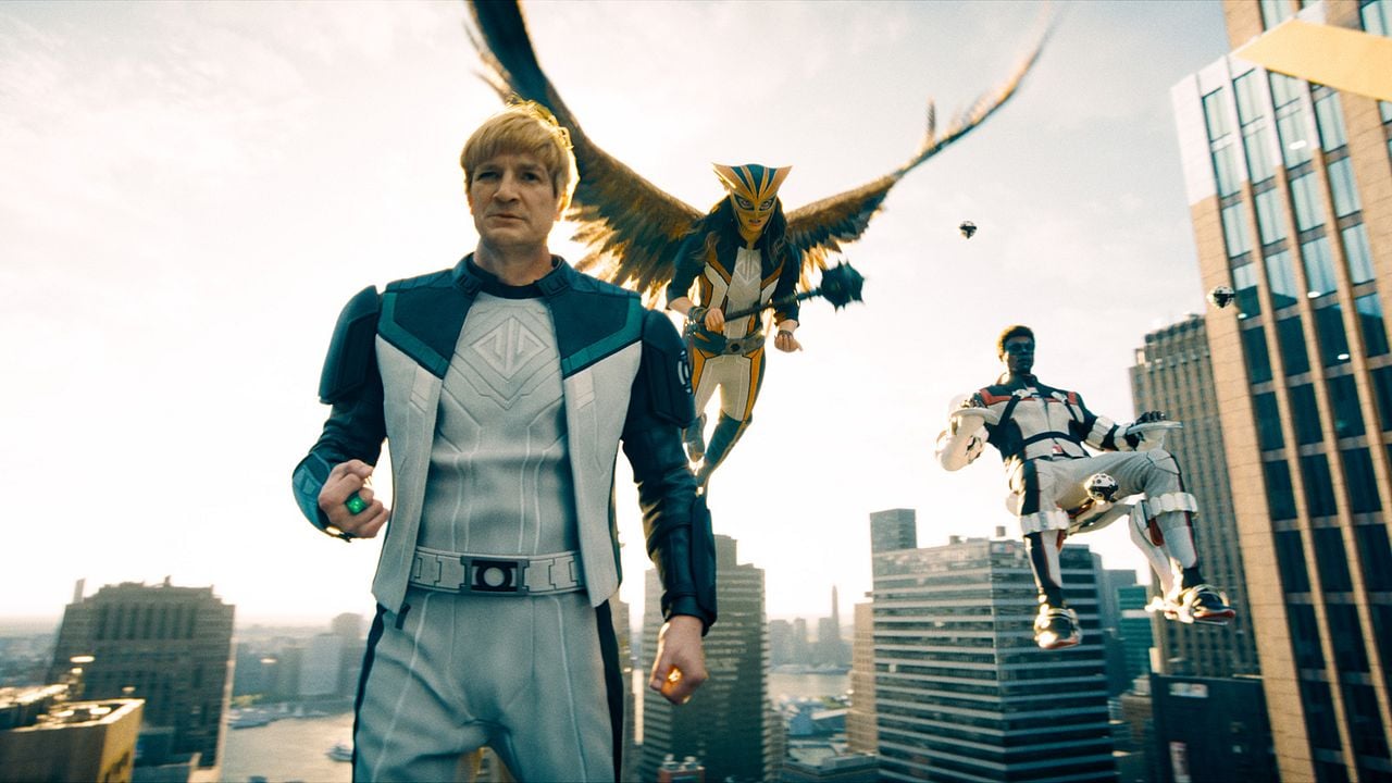 Superman : Foto Isabela Merced, Edi Gathegi, Nathan Fillion