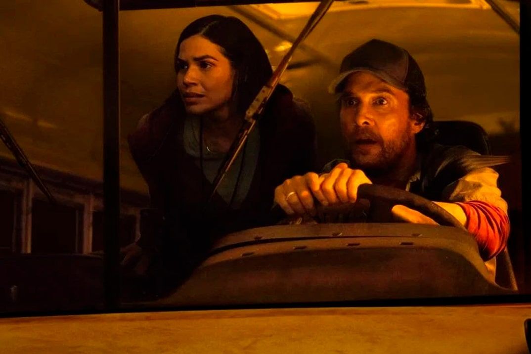 A través del fuego : Foto America Ferrera, Matthew McConaughey