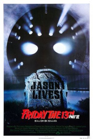 Viernes 13, parte VI: Jason vive : Póster