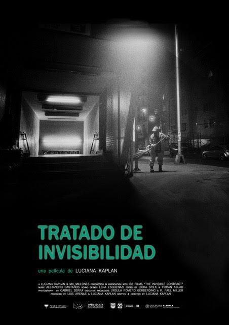 Tratado de invisibilidad : Póster
