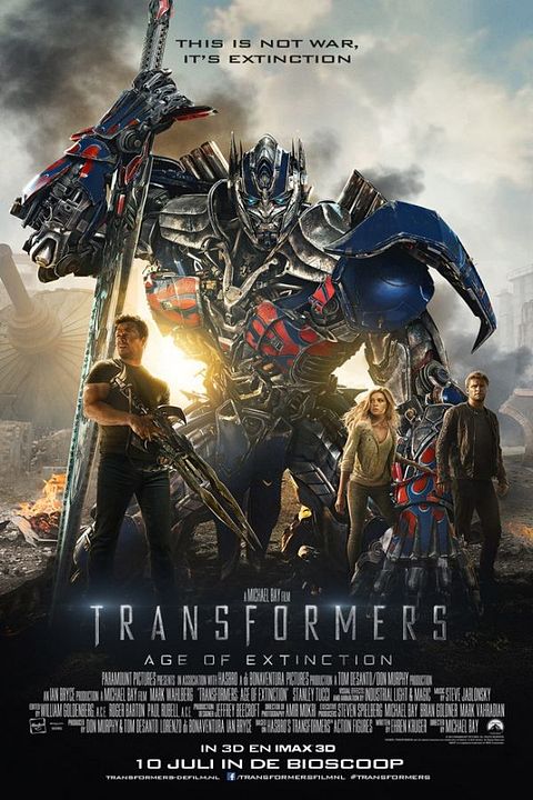 Transformers: La era de la extinción : Póster