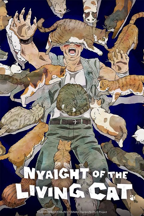 Nyaight of the Living Cat : Póster