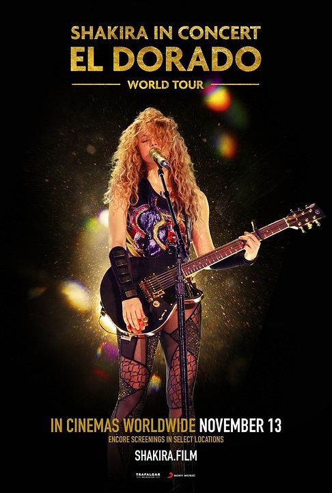 Shakira en concierto: El Dorado World Tour : Póster