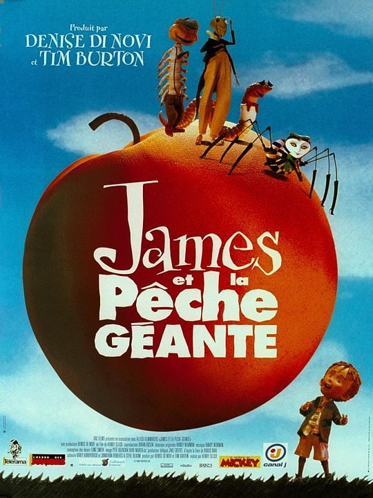 James y el melocotón gigante : Póster