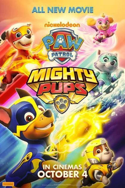 Paw Patrol: Mighty Pups : Póster