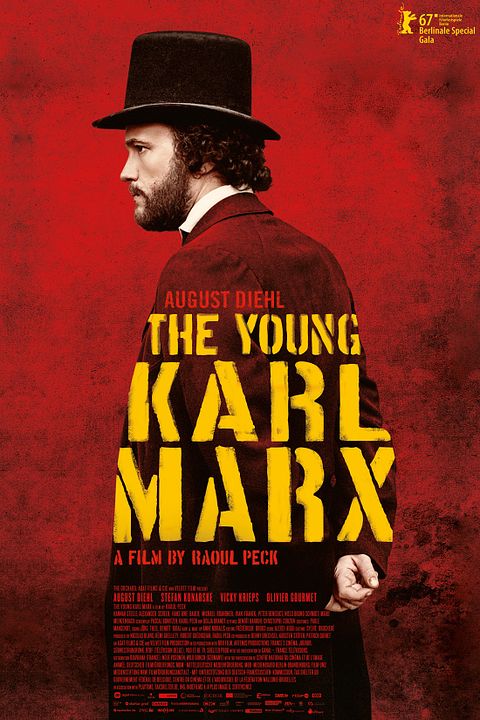 El joven Karl Marx : Póster