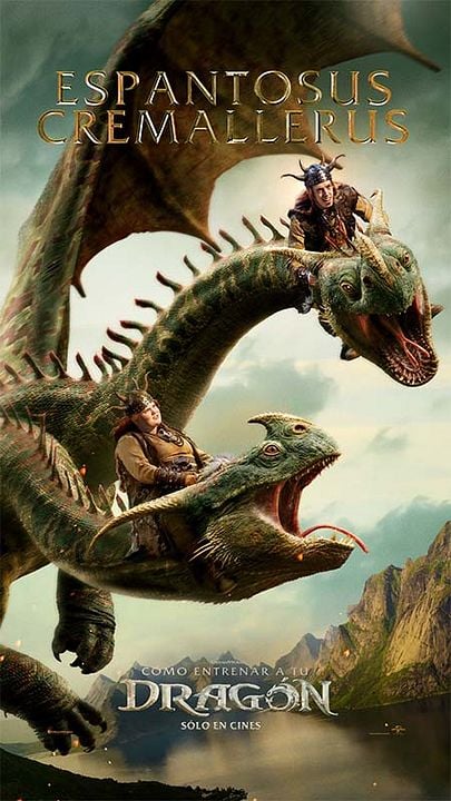 Cómo entrenar a tu Dragón : Póster