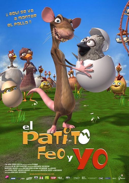 El patito feo y yo : Póster