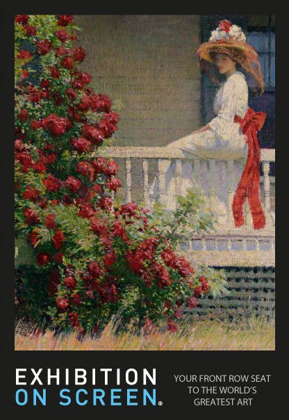 El jardín del artista: Impresionismo americano : Póster