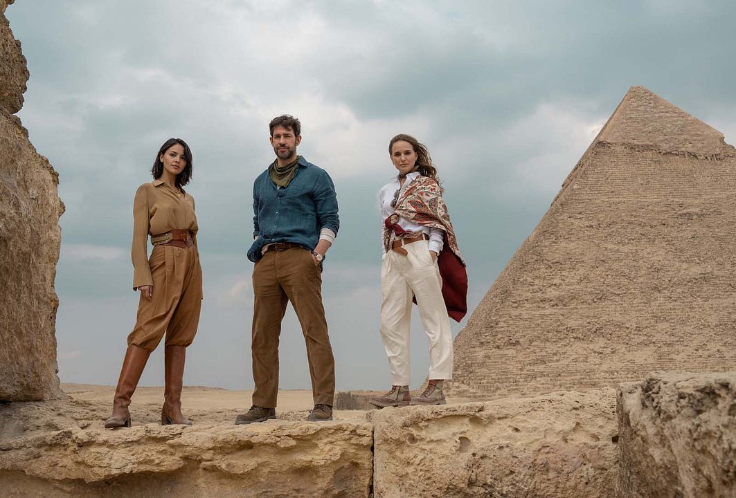 La Fuente de la Juventud : Foto John Krasinski, Natalie Portman, Eiza Gonzalez