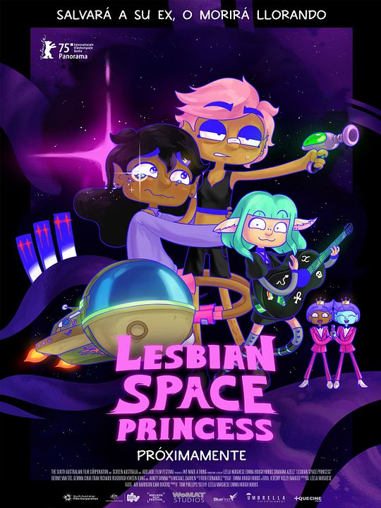 Lesbian Space Princess : Póster