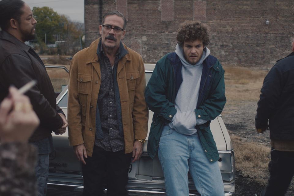 Neighborhood Watch : Foto Jack Quaid, Jeffrey Dean Morgan