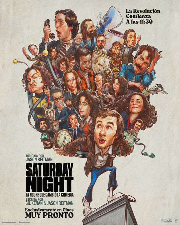 Saturday Night: La Noche Que Cambió La Comedia : Póster