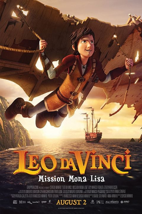 Leo Da Vinci: Misión Mona Lisa : Póster