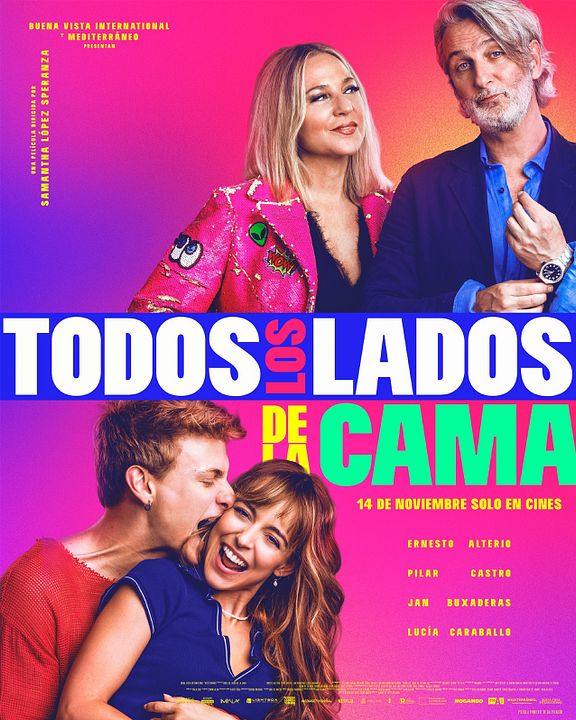 Todos los lados de la cama : Póster