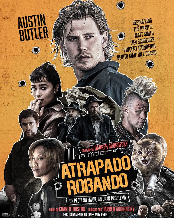Atrapado Robando : Póster