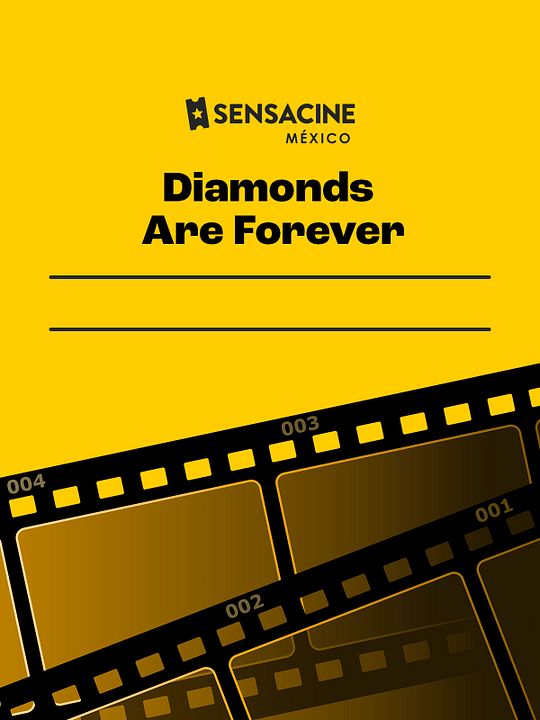 Diamonds Are Forever : Póster