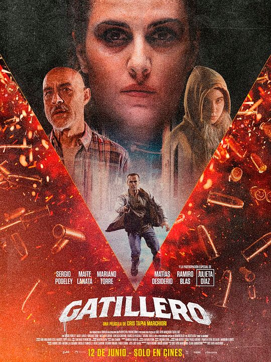 Gatillero : Póster