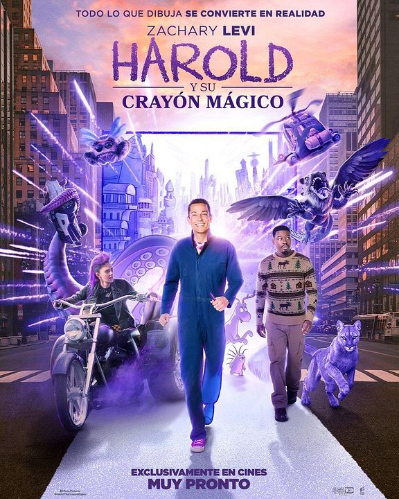 Harold y su crayón mágico : Póster