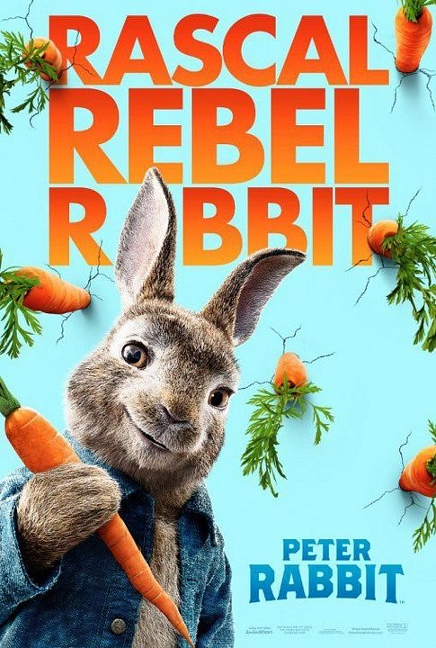 Las travesuras de Peter Rabbit : Póster