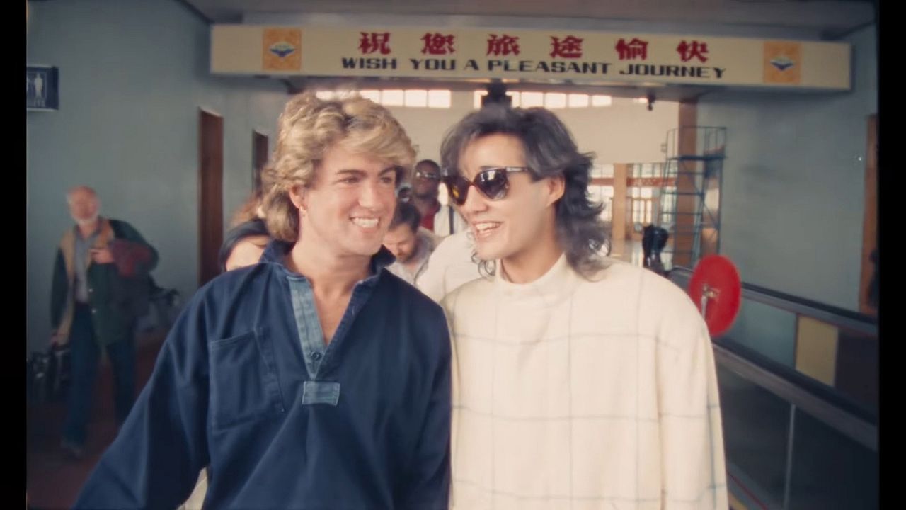 WHAM! 10 Days In China : Foto George Michael, Andrew Ridgeley