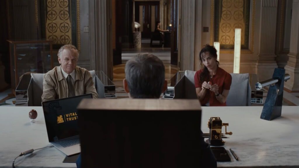 Cómo Robar Un Banco : Foto John C. Reilly, Zoë Kravitz