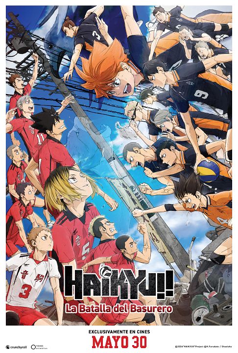 HAIKYU!! La Batalla del Basurero : Póster