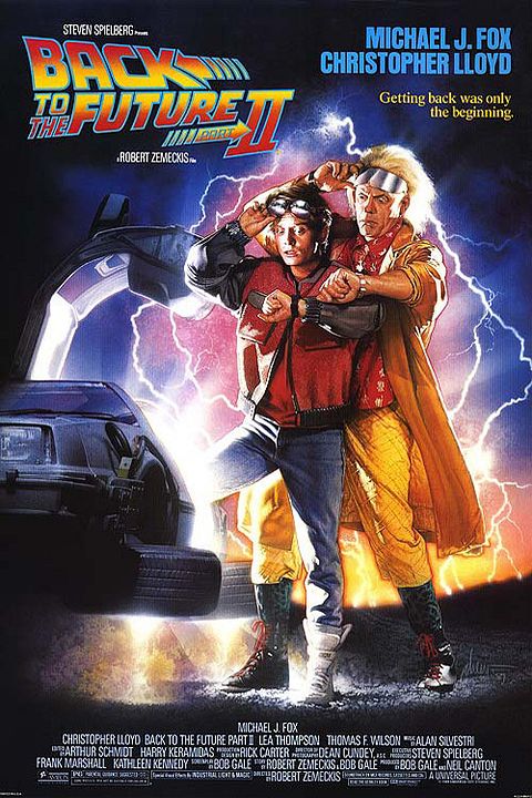 Volver al futuro II : Póster
