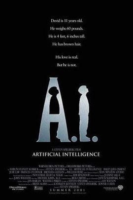 A.I. Inteligencia artificial : Póster