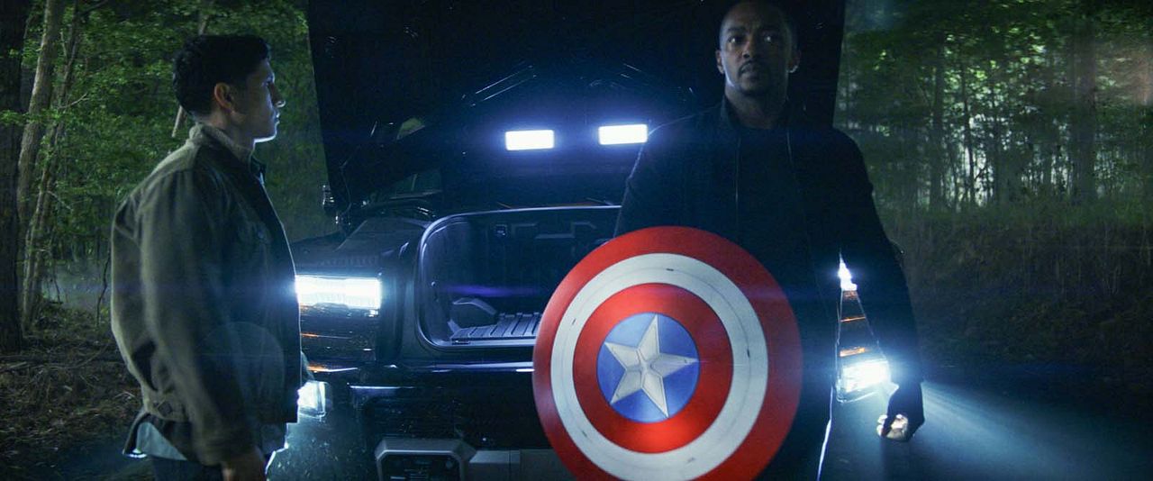 Capitán América: Un Nuevo Mundo  : Foto Danny Ramirez, Anthony Mackie