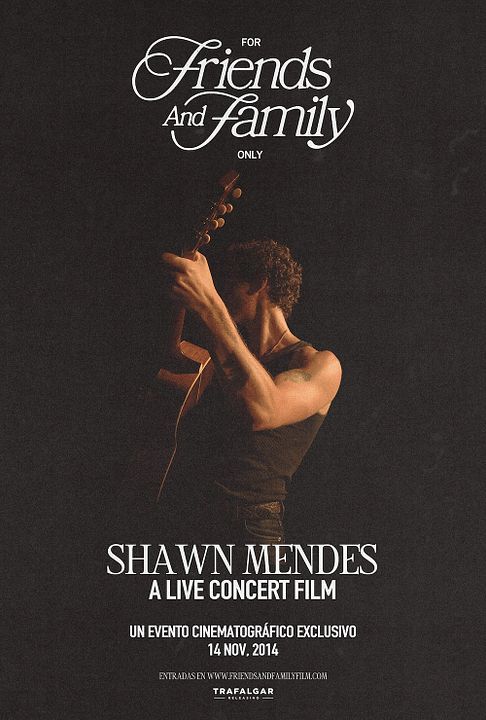 Shawn Mendes: For Friends & Family Only (A Live Concert Film) : Póster