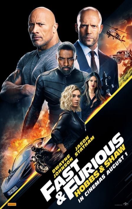 Rápidos y furiosos: Hobbs & Shaw : Póster