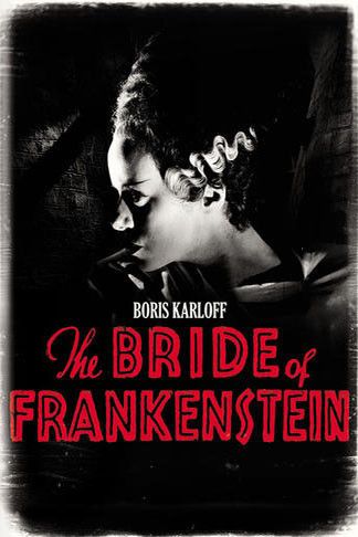 La novia de Frankenstein : Póster