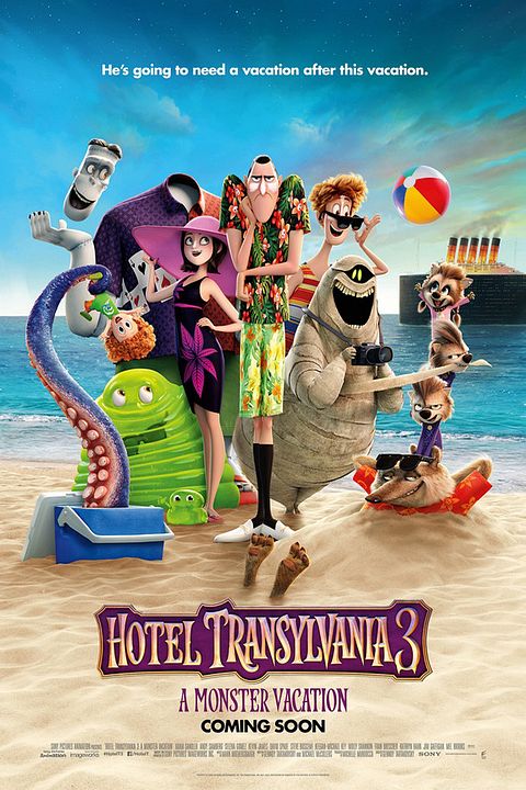 Hotel Transylvania 3: Monstruos de vacaciones : Póster