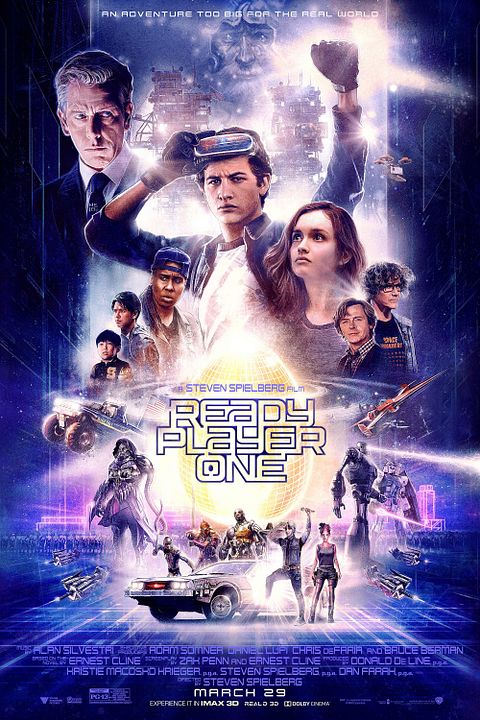 Ready Player One: Comienza el juego : Póster