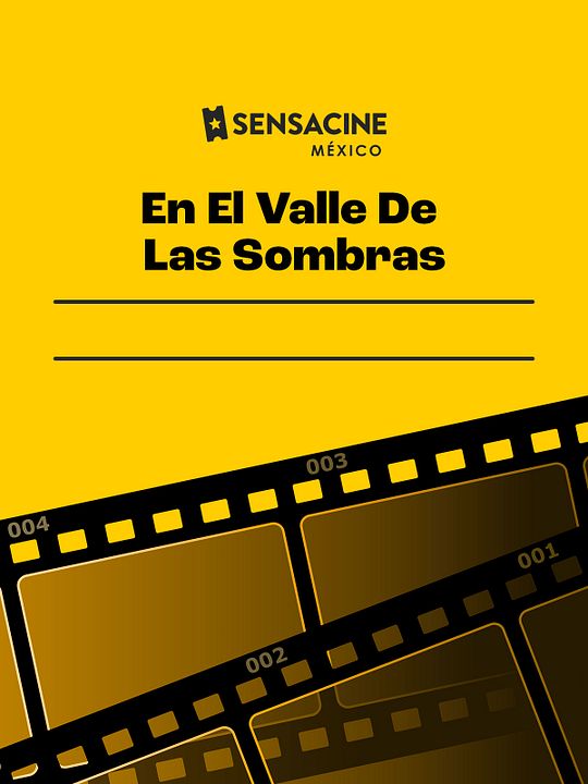 En El Valle De Las Sombras : Póster