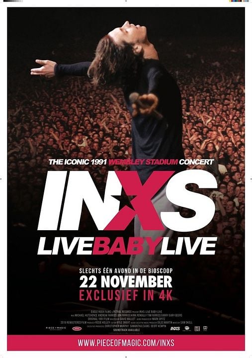 INXS: Live Baby Live at Wembley Stadium : Póster