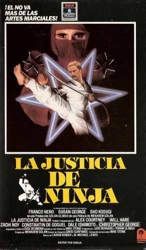 La justicia del ninja : Póster