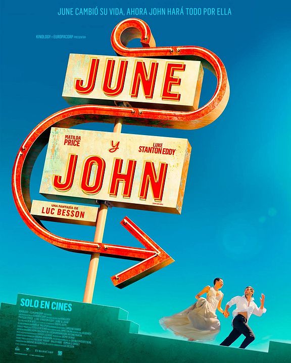 June y John : Póster