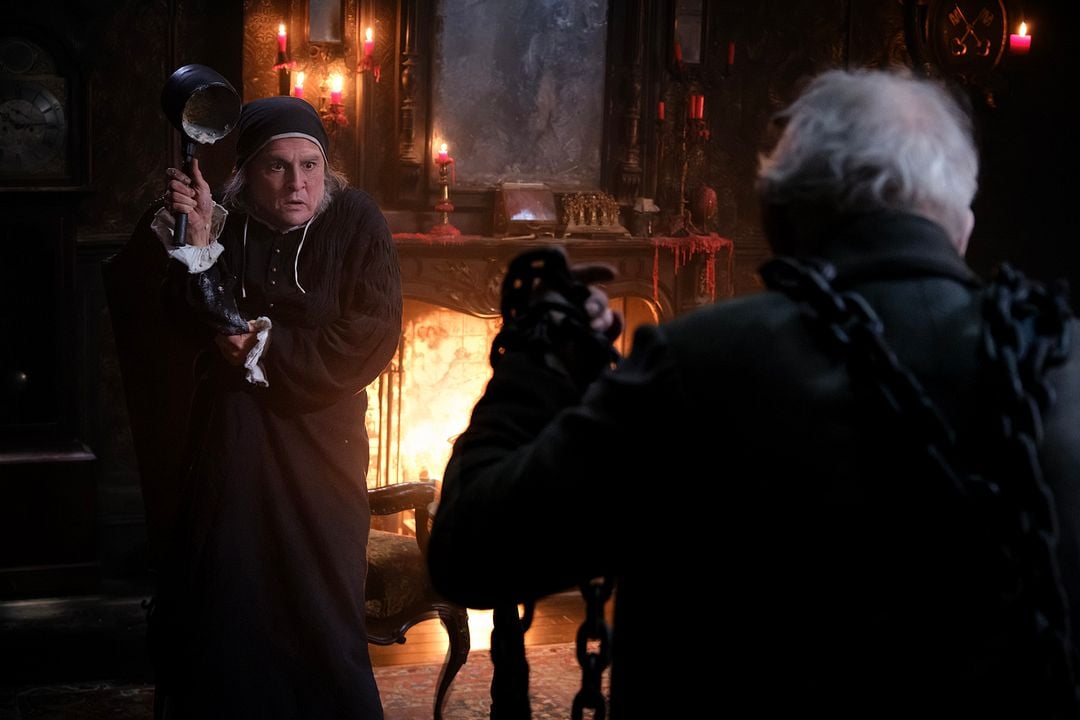 Ebenezer: Los fantasmas de navidad : Foto Ian McKellen, Johnny Depp