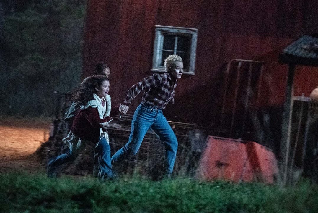 Hombre lobo : Foto Matilda Firth, Julia Garner