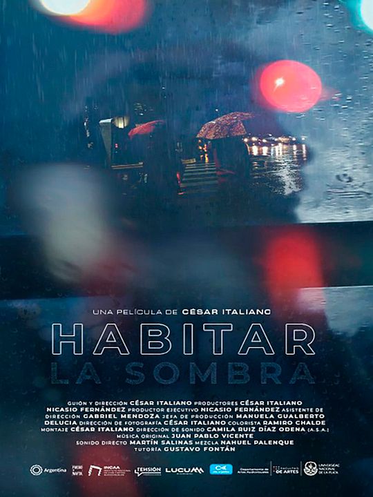 Habitar la sombra : Póster