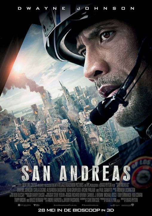 Terremoto: La falla de San Andrés : Póster