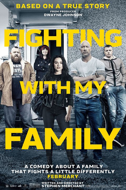 Luchando con mi familia : Póster