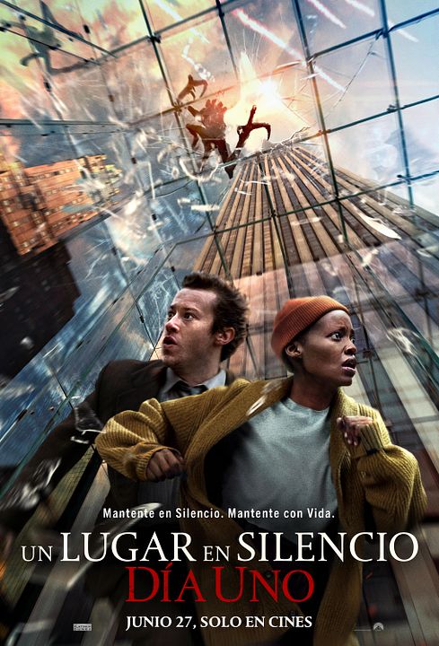 Un Lugar en Silencio: Día uno : Póster