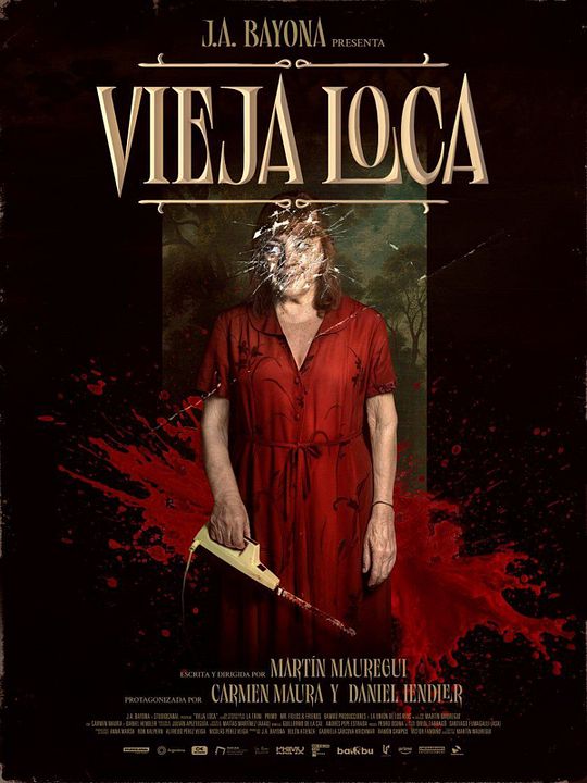 Vieja loca : Póster