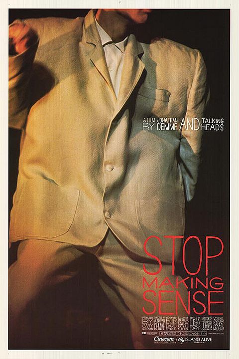 Stop Making Sense : Póster
