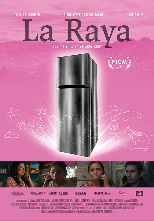 La raya : Póster