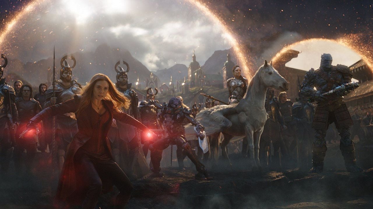 Avengers: Endgame Bonus : Foto Tessa Thompson, Elizabeth Olsen