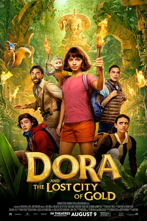 Dora y la ciudad perdida : Póster